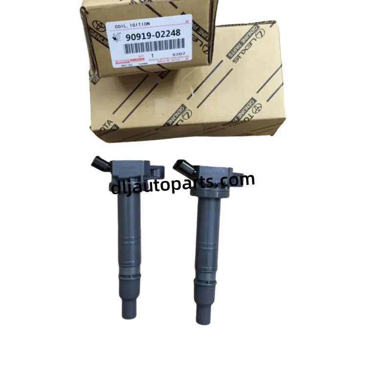 Süütesüsteem 90919-02248 Auto süütepool TOYOTA VITZ, RACTIS, COROLLA AXIO, FIELDER, DYNA, TOYOACE, LEXUS IS jaoks